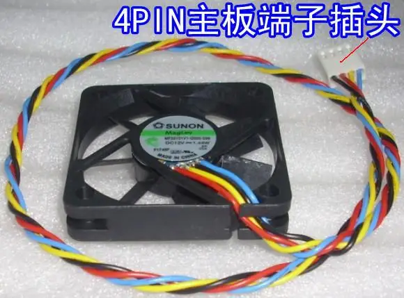 SUNON mf50101v1-q020-s99 5010 5 см 5 см 50 мм 12 В 1.44 Вт 4PIN преобразователь ШИМ Сервер вентилятор охлаждения