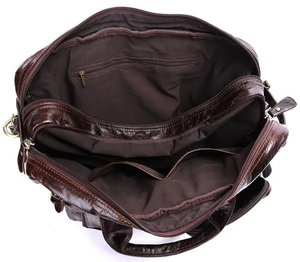 Горячая Распродажа! Мужская сумка для ноутбука в винтажном стиле из натуральной кожи. Мужская сумка для ноутбука 7026C-1