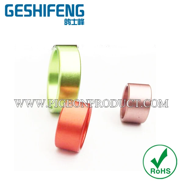 pigeon product maker good quality aluminium ring with many color