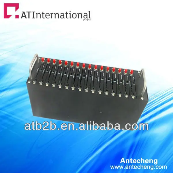 Высокая скорость 16 порт GSM SMS модемный пул MC55 900/1800/1900 МГц 16 портов модемный пул