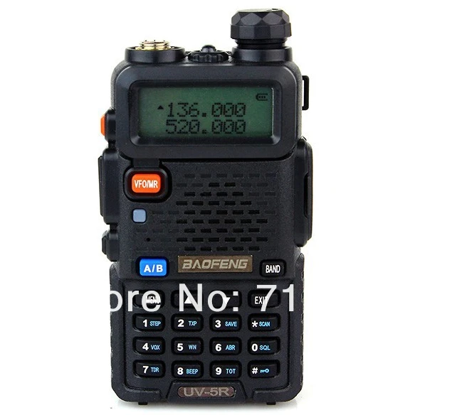 Портативный Baofeng UV-5R Двухканальные рации 136-174/400-520 мГц Dual Band UHF/УКВ Радио оригинальный pofung UV-5R 5 вт fm VOX двухстороннее радио