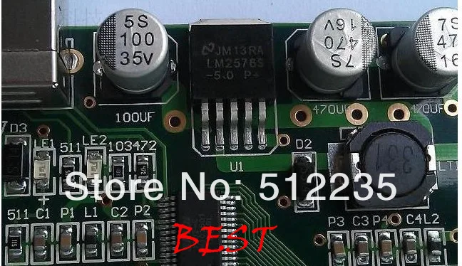 Профессиональный/высокая скорость 400 кГц 4 вала/Mach3 USB Гравировальный машины контрольная карта с ЧПУ контроллер usb
