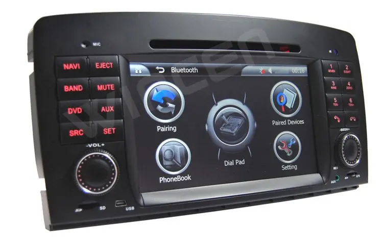 Flash Deal 7" Car DVD Player for BENZ R W251(2006-2012) with 3D Menu multi-languages onboard computer Free Shipping & Map 8