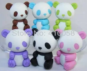 colorful pandas