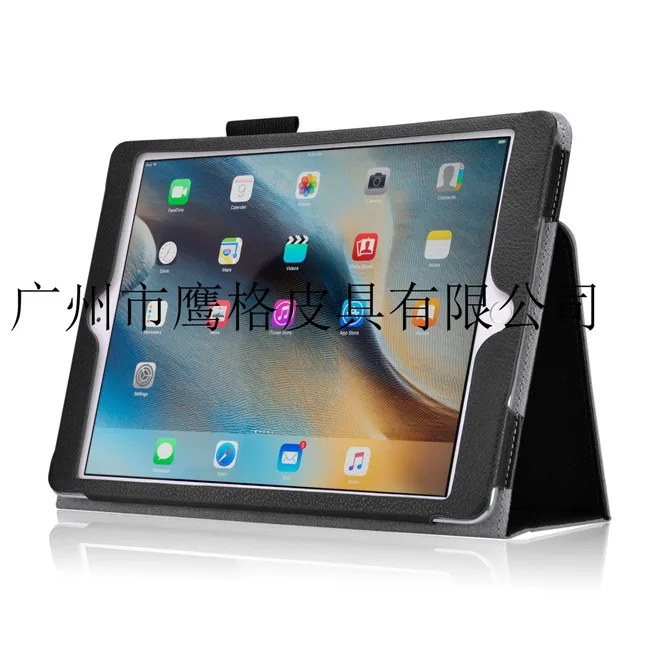 Gligle 200 шт/партия стиль Стенд чехол для Apple iPad Air 2 сна Смарт планшет кожаный чехол - Цвет: black