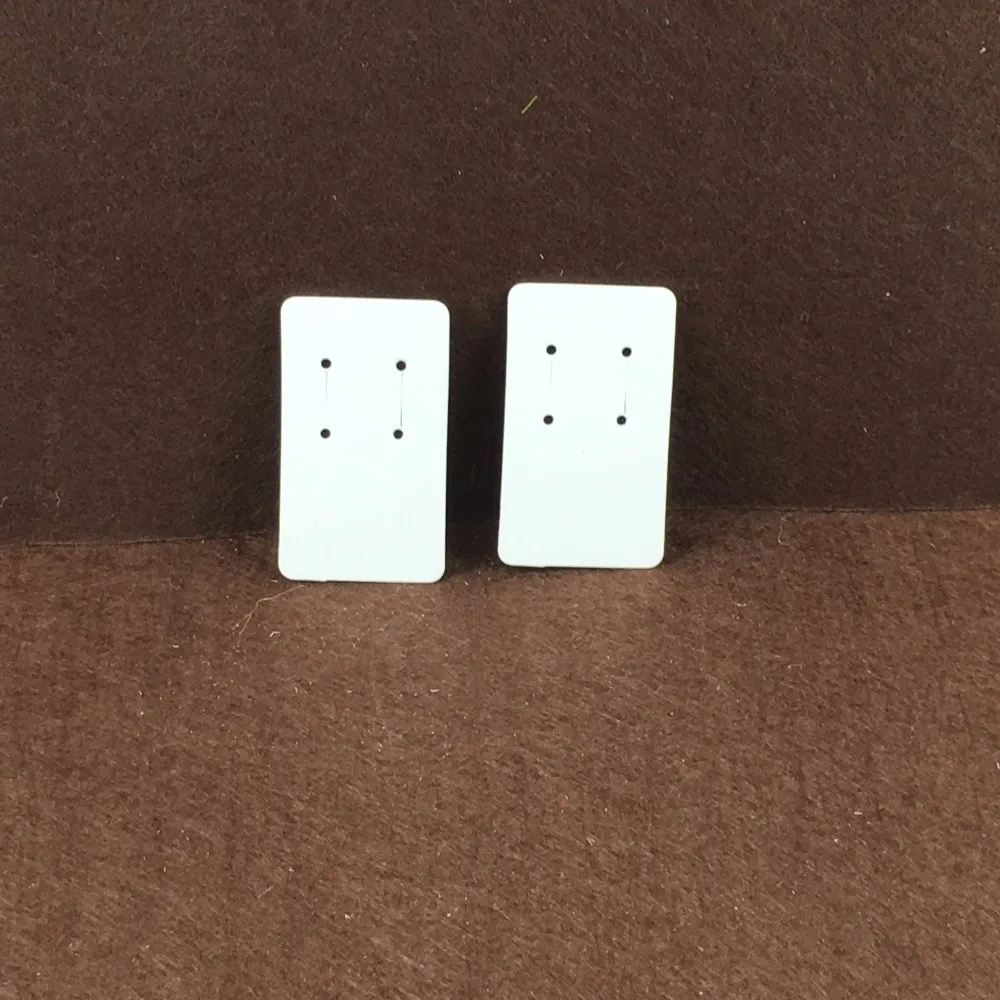 200 шт./лот крафт пустые ретро серьги карты четыре отверстия ювелирных изделий