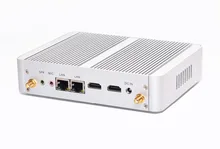 Fanless Dual LAN Micro PC Win 10 Qotom-M150S Celeron N3150 4 ядра до 2.08 ГГц Dual NIC small computer