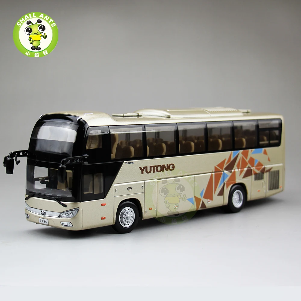 1/42 масштабная модель автобуса Китай YuTong автобус ZK6118H литая металлическая модель автомобиля автобус игрушки подарки