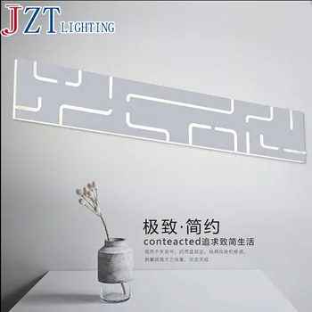 

M Modern Rectangle Wall Lamp Restroom Bathroom Bedroom Reading Lights Wall Light Cloth Lampshade Home Decorative Rustic Style
