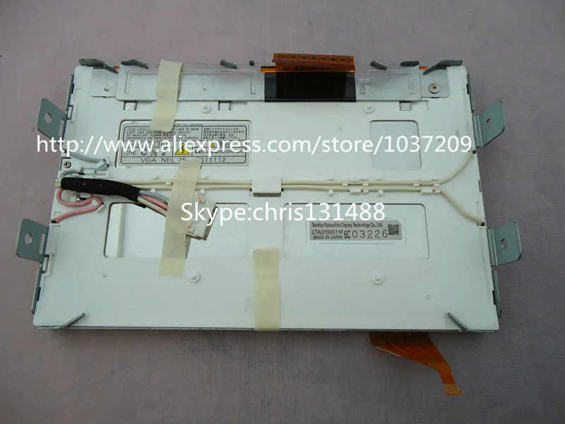 Фирменная Новинка 7 дюймов сенсорный экран 4 p для LTA070B511F LTA070B512F LTA070B502F LTA070B510F LT070B501F для TOYOTA LEXUS ES автомобильный монитор