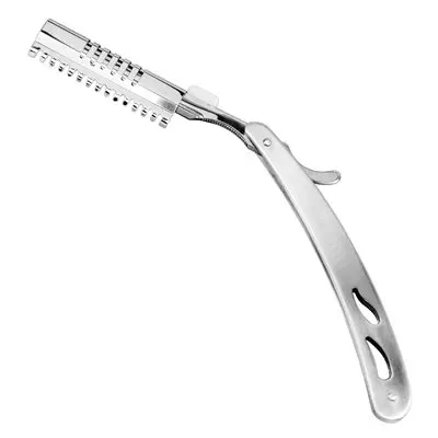 straight razor for hair