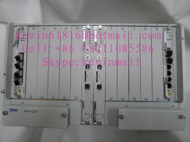 Zte ZXA10 C220 EPON OLT оборудование, Оптический линейный терминал. FiberCore