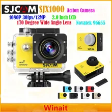 10 Шт./лот DHL Свободная Оригинал SJCAM X1000 Wi-Fi 2.0 «LCD 1080 P 30FPS Действий Шлем Спорт DV Видеокамера 30 М Водонепроницаемый