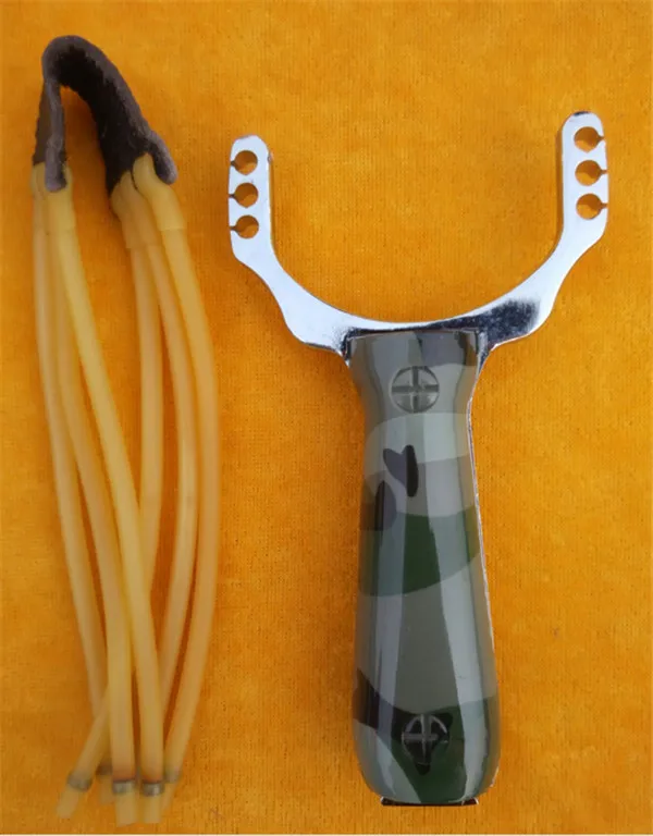 20 pcs Powerful Aluminium Alloy Slingshot Sling Shot Catapult