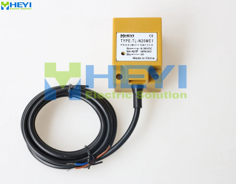 2 провода 3-wire квадратный тип индуктивность датчик приближения TL-N20M незаподлицо sensoringing расстояние 20 мм