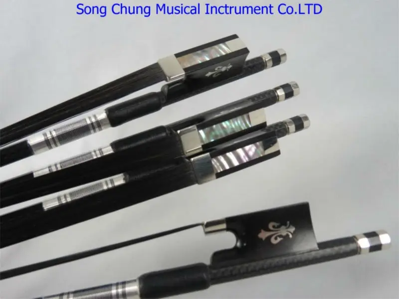 1 шт. Профессиональный лук для скрипки из углеродного волокна 4/4 хороший баланс