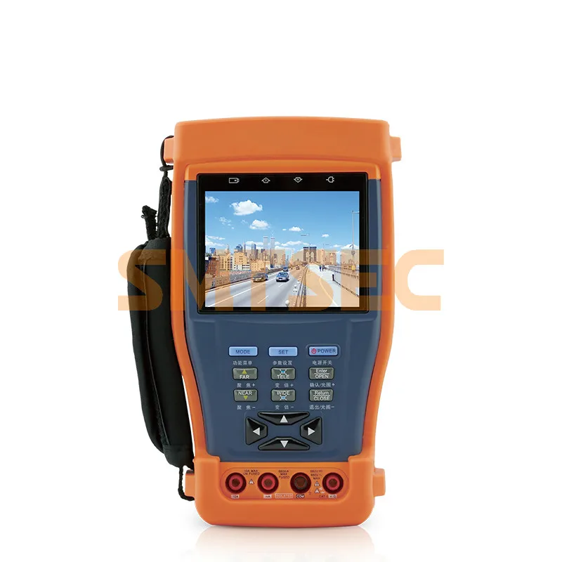 

3.5" Full View TFT LCD CCTV Camera Tester Color Bar Generator UTP Cable Test IP Address Scan PoE Test PTZ Control (ST-983 )