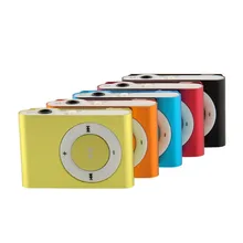 Sport 3.5mm Mini MP3 Players Micro USB Metal Clip MP3 Support TF-Card Slot Digital Mp3 Music Player Portable Audio