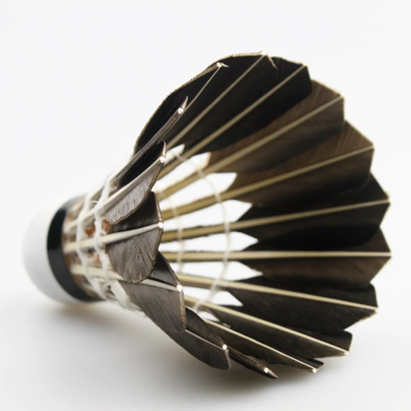 KUNLI-08 Class A Black Goose Feather Badminton Shuttlecock 5tube/lot Feather Shuttlecock For Training