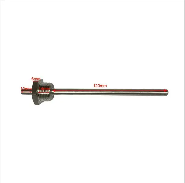 Homebrew Thermowell-1/" Мужской NPT x 1/4" O.D w/" зонд
