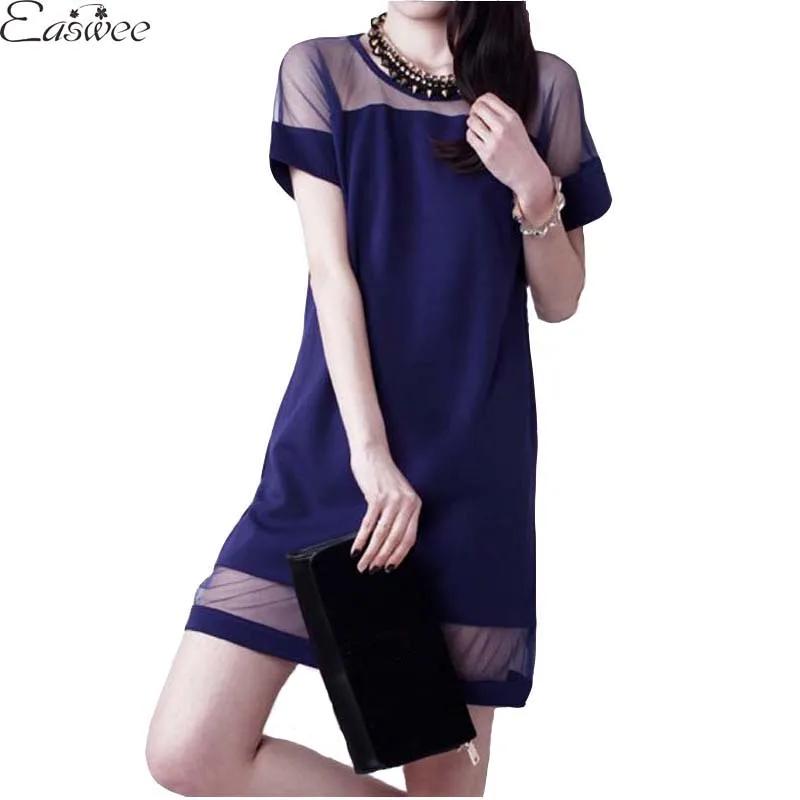 1PC font b Women b font font b Dress b font Chiffon Casual Fashion Summer font