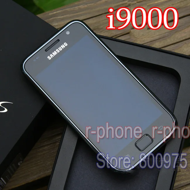 Восстановленный samsung I9000 Galaxy S мобильный телефон 3g WiFi gps 5MP 4," сенсорный экран смартфон