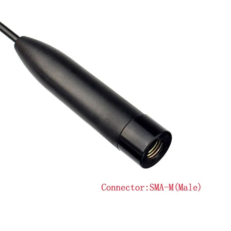 PHD-881 мягкая антенна SMA-M Двухдиапазонная VHF/UHF 144/430MHz 1.8dBi для Yaesu Baofeng TYT Ham радио Hf трансивер