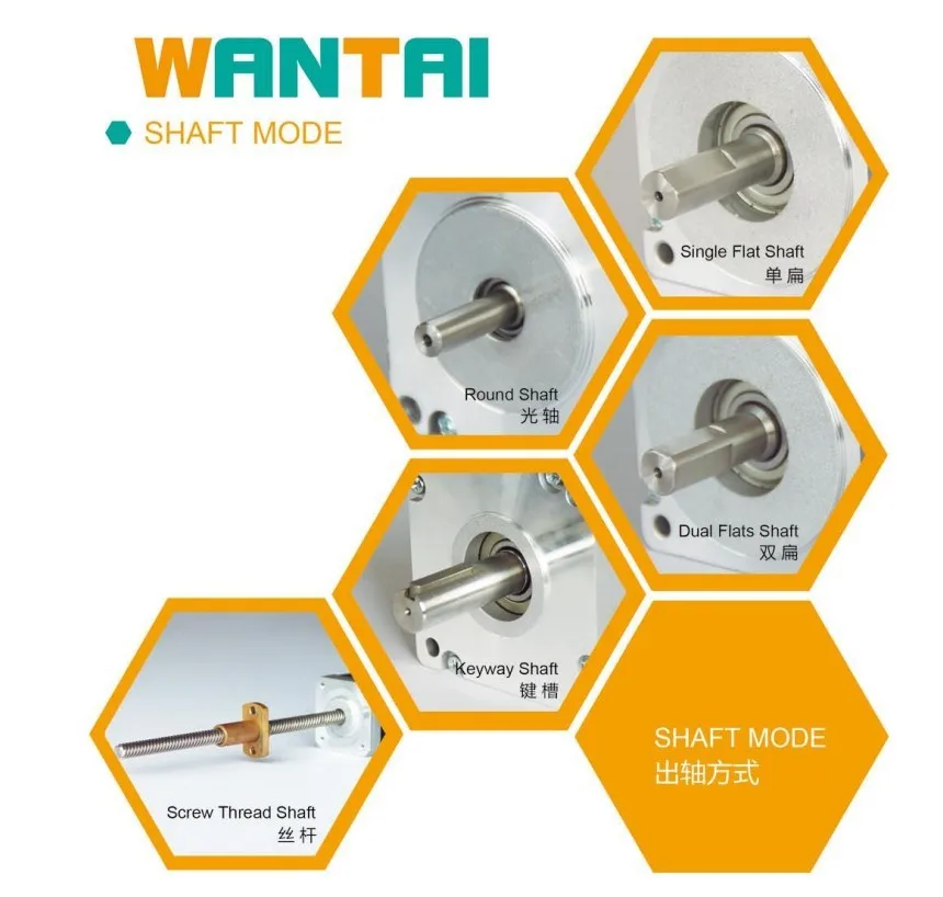 Wantai 1 шт. Nema23 шаговый двигатель 57BYGH633 3.0A 18.9kg.cm/мм 270oz-in 78 мм CE & ROHS & ISO ЧПУ маршрутизатор принтер 3D