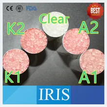 Top Sales 500G /lot K1 K2 A1 A2 Valplast Denture Flexible Acrylic Pink Particle for Partial Denture Dental Lab Materials Granule