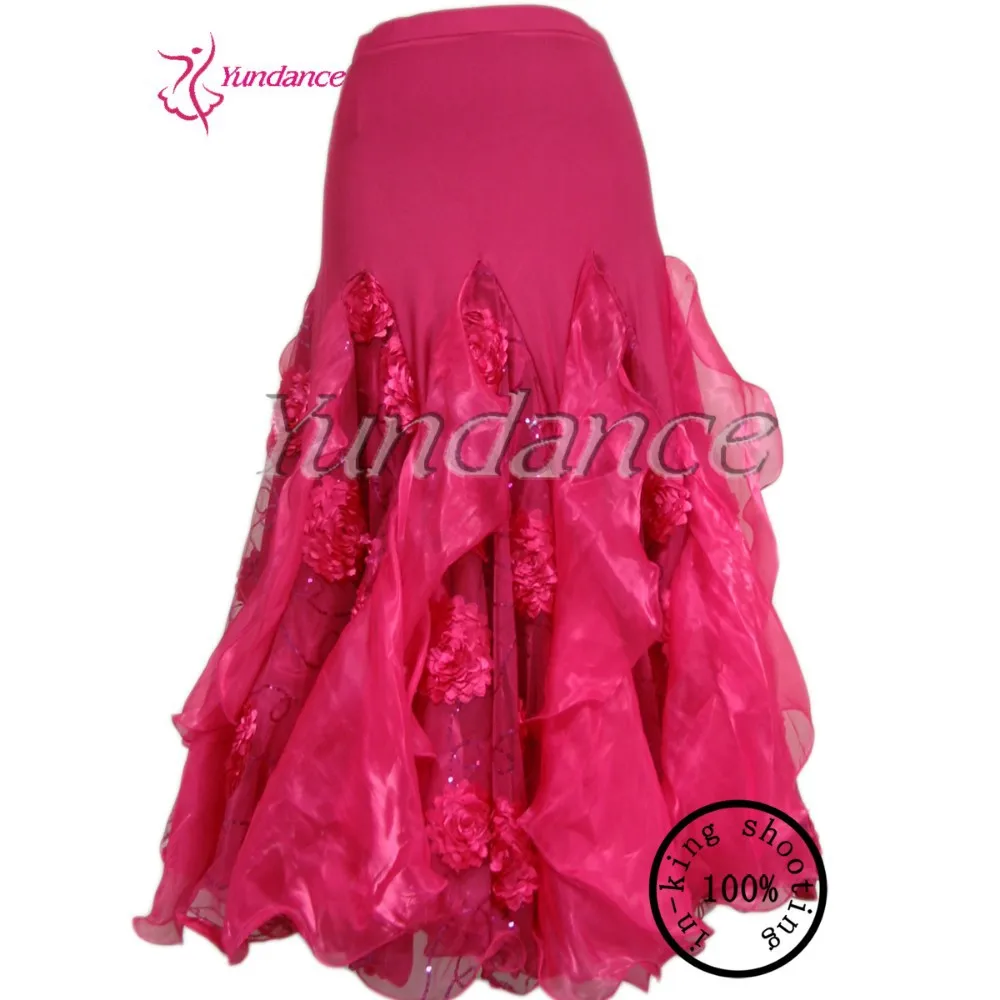 Фантастические Горячие Бальные платья для танцев фламенко платье для девочек S-481
