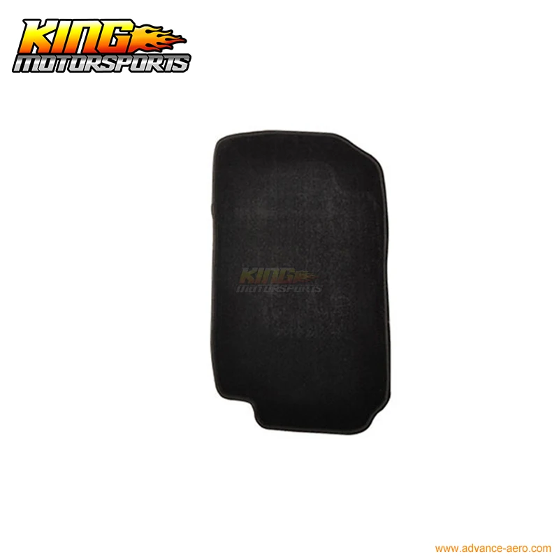 Подходит 03-07 Honda Accord 2 4Dr коврики ковер передний и задний нейлон черный 4 шт. США Внутренний