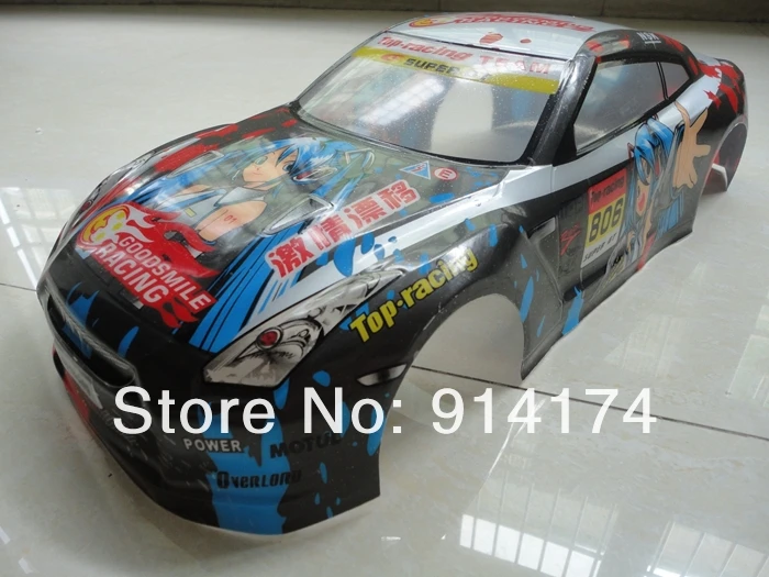 YUKALA 1/10 rc корпус автомобиля для 1:10 R/C гоночный автомобиль 190 мм henglong 2 шт./лот