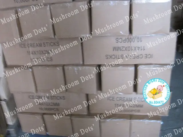 1000 ct деревянные палочки для эскимо палочки для мороженого деревянные палочки для мешалки шпатель персонализированный текст ресторан Кафе Отель Кофейня