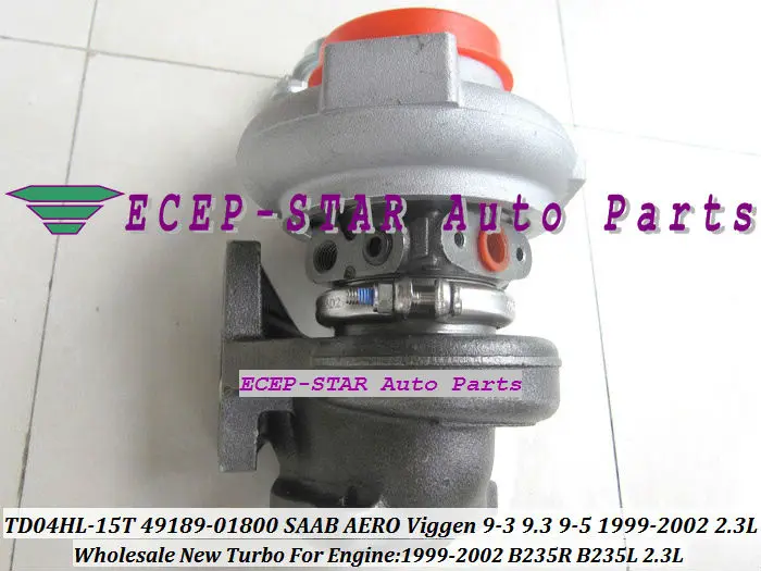 TD04HL-15T 49189-01800 49189-01830 TURBINE TURBO FIt For SAAB AERO Viggen 9-3 9.3 9-5 2.3L B235R B235L 1999-02 turbocharger (4)