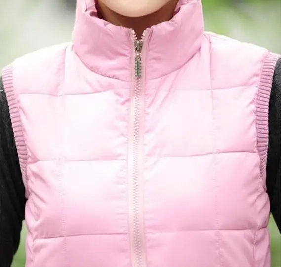 Горячие Новые зимняя пуховая жилетка женская верхняя одежда мода Куртки женские жилеты бренд Одежда большого размера XL-4XL