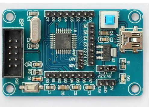 10 шт./лот для ATmega8 48 88 168 AVR минимальная система основной платы макетная плата PCB пустая пластина