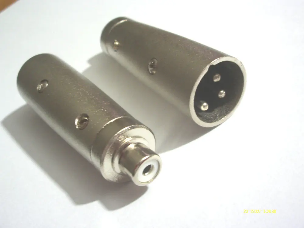 1000 шт. 3 булавки XLR кабель для мужчин RCA разъем Женский коаксиальный инструменты для наращивания волос