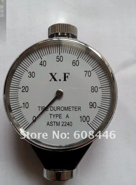 Shore Тип резиновой шин Durometer твердости метр 0-100 HA