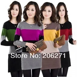 GeDi dress new sweater round collar 