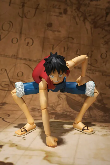 BANDAI Tamashii nages S. H. Figuarts(SHF) фигурка-Обезьяна Д. луффи из "ONE PIECE"