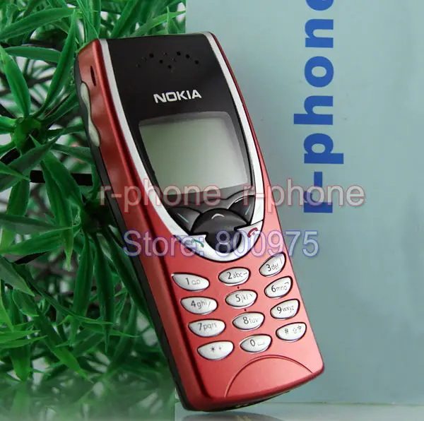 NOKIA 8210 мобильный телефон разблокированный 2G GSM 900/1800 Восстановленный не может использовать в США