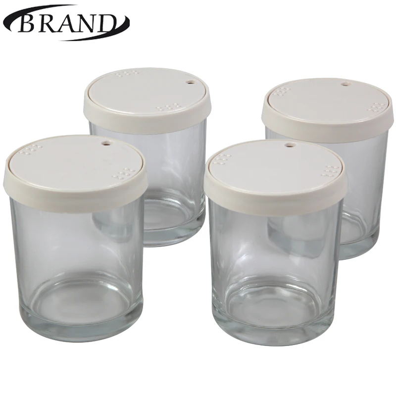 Стаканчики стеклянные для йогуртницы BRAND4001 набор состоит из 4 шт * 200мл.