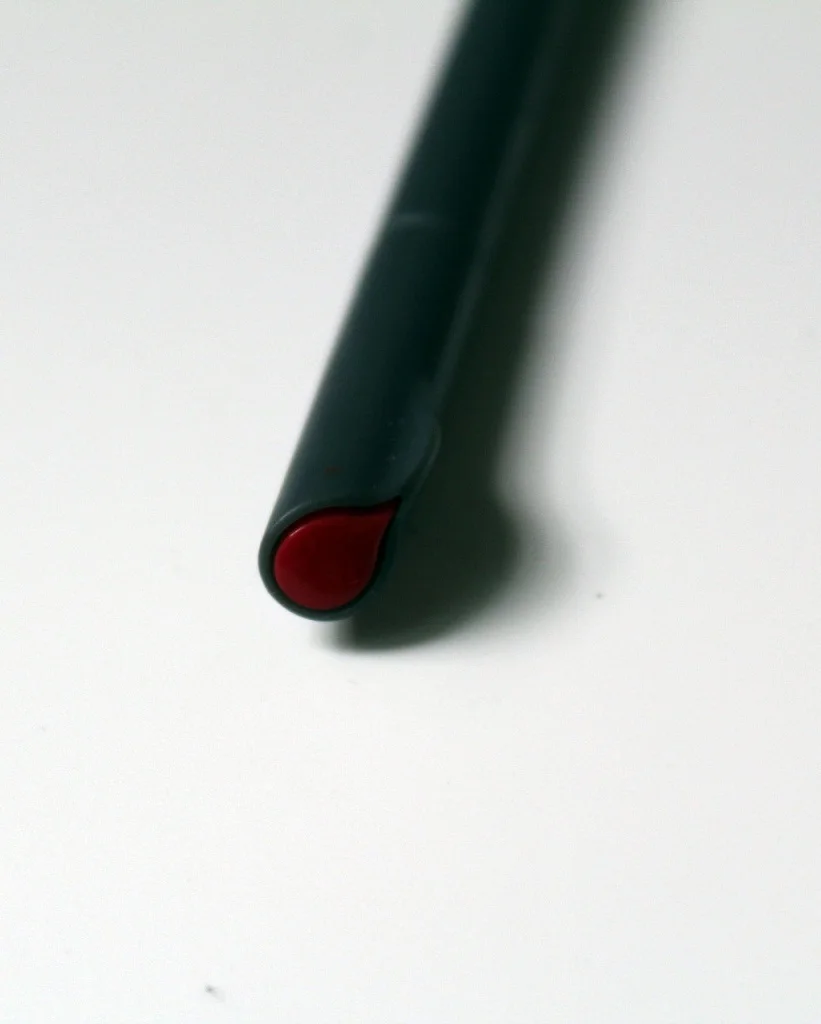 Набор цветных ручек Fineliner, 0,38 мм цветные тонкие карандаши для рисования эскизов, упаковка из 10 разных цветов желтый красный фиолетовый зеленый синий - Цвет: red