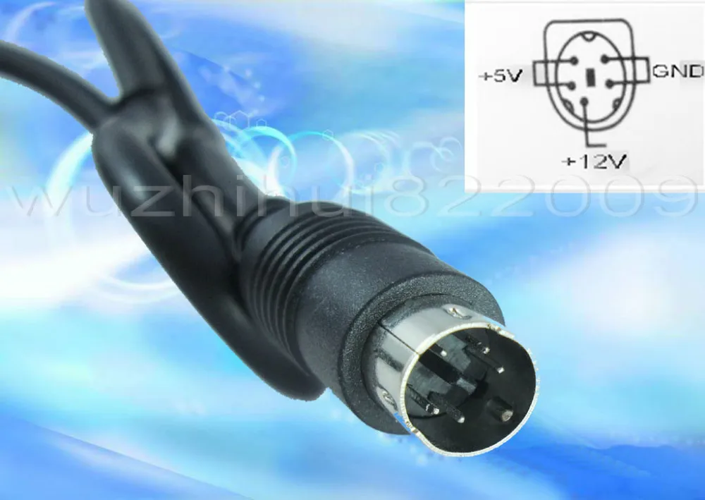 1 шт. 5pin 100 V-240 V AC в DC 12 V/5 V 2A чехол для корпуса HDD адаптер питания 5 pin 2000mA 5PIN