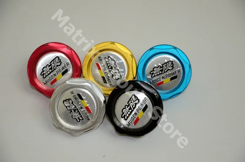 Mugen power Oil cap масляный топливный фильтр гоночный бак двигателя крышка крышки для автомобилей HONDA