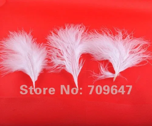 New! Hot sale! 600pcs/Lot  12-16cm Marabou Turkey Feathers 7colours available free shipping