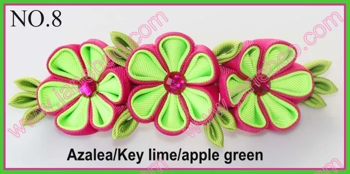 145 шт. 6 ''новые Kanzashi лепесток заколки катушка заколки волосы девушка клип