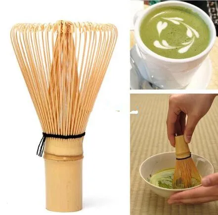 50 pcs Natural Bamboo Chasen Matcha Whisk Preparing For Green Tea Powder Chasen Brush Tool for Matcha New