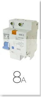 UXCELL Dz47-63 C16 16A Ac 400 V двухполюсный мини-выключатель