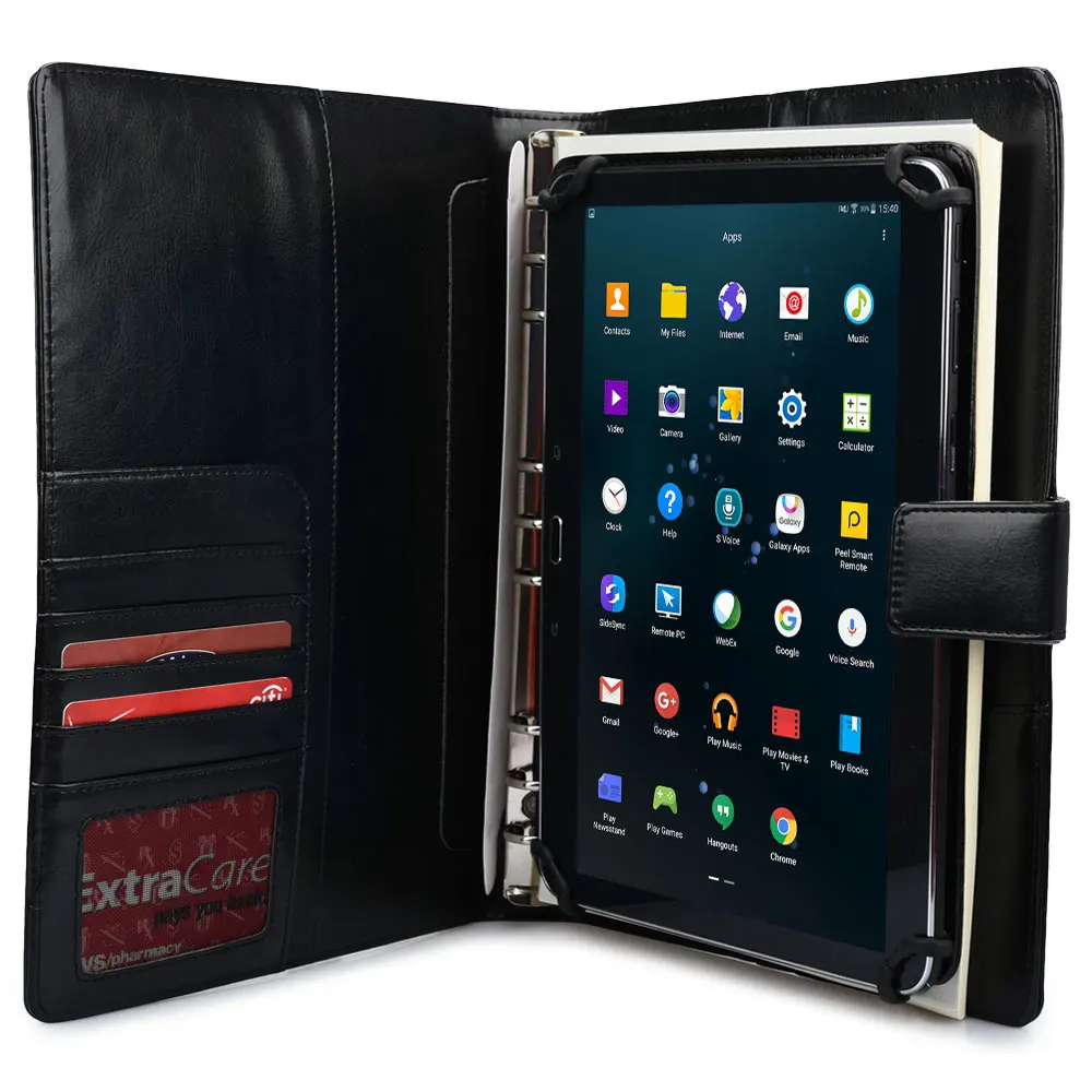 CPR164BLK101_Foldertab_Executive_Leather_Portfolio_Tablet_Case_with_Diary_Planner_for_9-10_1_Tablets_feature_00